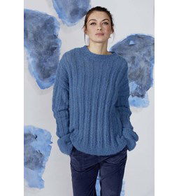 Damestrui gemaakt van Lang Yarns Suri Alpaca