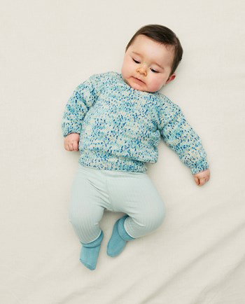 babystruitje Xavius met knoopsluiting in achterpand