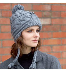 Muts gemaakt van Lang Yarns Merino 70 en color