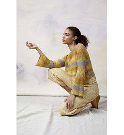 Trui gemaakt van Lang Yarns Linello