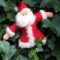 Vilt patroon Kerstman van vilt