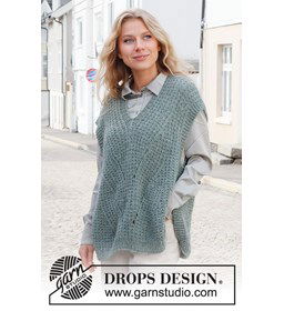 Damesspencer gemaakt van Rondbreinaald nr 4,5