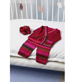 Broekje gemaakt van Lang Yarns Mille colori baby