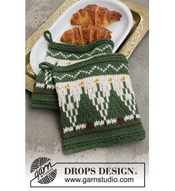 Pannenlap gemaakt van Drops Paris