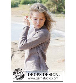 Sunday Mist Sweater gemaakt van Drops Baby Merino