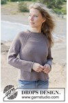 Breipatroon Sunday Mist Sweater van andere kant