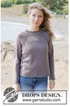 Breipatroon Sunday Mist Sweater van andere kant