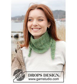 Omslagdoekje gemaakt van Drops Air