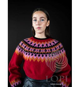 Cropped damestrui Kastali gemaakt van Lopi Lettlopi