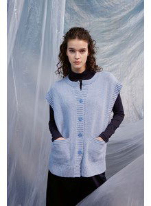 Recht vest met zakken