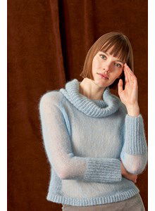 Damestrui met extra brede manchetten