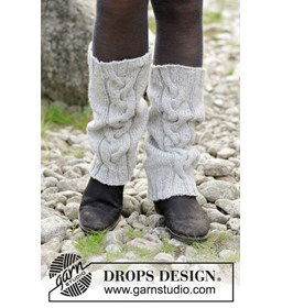 Beenwarmers gemaakt van Drops Alaska