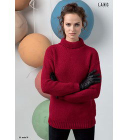 Coltrui gemaakt van Lang Yarns Merino 70 en color