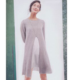 Tuniek gemaakt van Lang Yarns Mohair Luxe