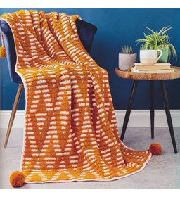 Deken van de Nevelbergen gemaakt van Scheepjes Colour Crafter