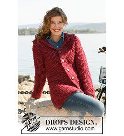 vest gemaakt van Drops Andes