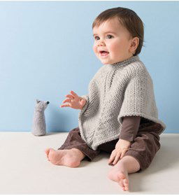 Poncho gemaakt van Phildar Phil Rapido