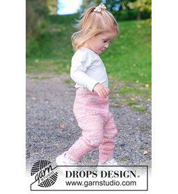 Confetti Joy Trousers gemaakt van DROPS Fiesta