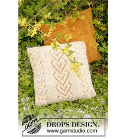 Kussen gemaakt van Drops Nord