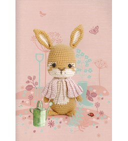 Flopsie konijn knuffel gemaakt van Scheepjes Cahlista