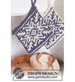 Pannenlappen gemaakt van Drops Paris