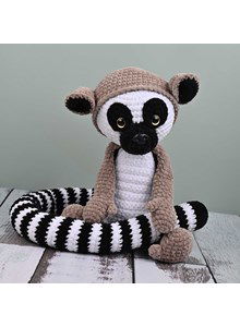 Knuffelaap ringstaartmaki Riff