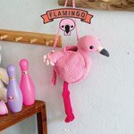 Haakpatroon Flamingo tas