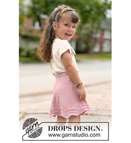 Strawberry Swirl Rok gemaakt van Elastiek - band