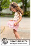 Breipatroon Strawberry Swirl Rok van andere kant