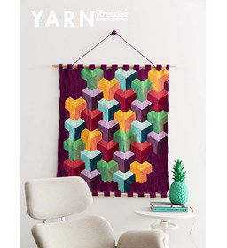 Wandkleed Wall-hanging Fruit gemaakt van Scheepjes Catona 50 - 100 gram