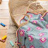 Botanic Bliss Blanket gemaakt van Scheepjes Colour Crafter