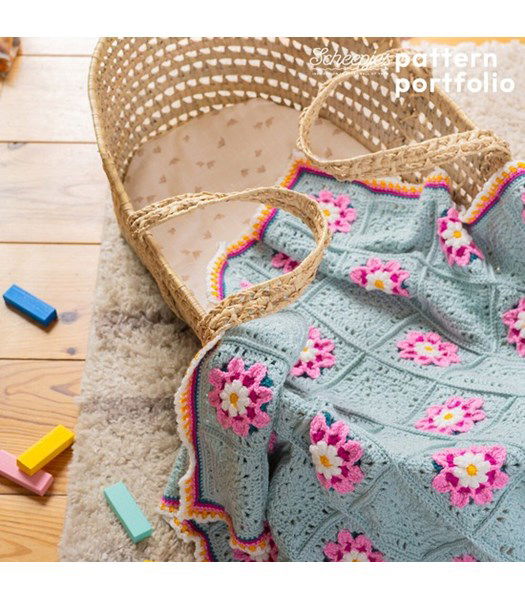 Haakpatroon Botanic Bliss Blanket