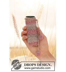 Hoesje voor de mobiel gemaakt van Haaknaalden