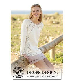 Trui gemaakt van Drops Cotton Merino