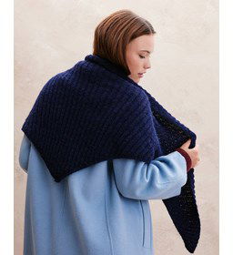 Punt sjaal gemaakt van Breinaalden