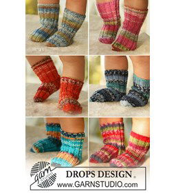 Sokken gemaakt van Drops Fabel