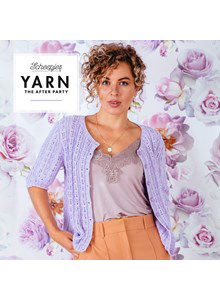 Breipatroon vest gemaakt van Scheepjes Linen soft