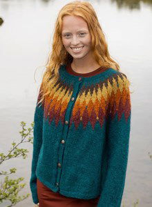 Damesvest Tigla met ronde pas