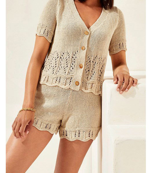 Breipatroon Short Andrea
