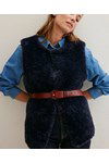 Breipatroon Bodywarmer van andere kant