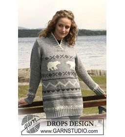 Trui gemaakt van Drops Alaska