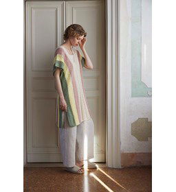 Verticaal gestreepte tuniek Belina