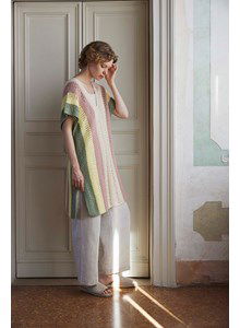 Verticaal gestreepte tuniek Belina