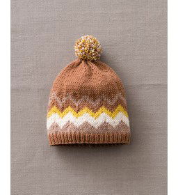 Babymuts gemaakt van Phildar Phil merinos 3,5