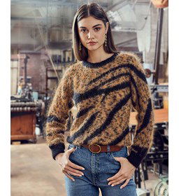 Damestrui in dierenprint