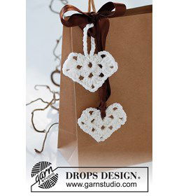 Kerstdecoratie gemaakt van Drops Muskat