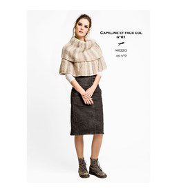 Schoudermantel gemaakt van Cheval Blanc Mezzo