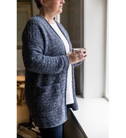 Damesvest gemaakt van Scheepjes Eliza