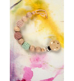 Speenkoord gemaakt van Lang Yarns Baby Cotton