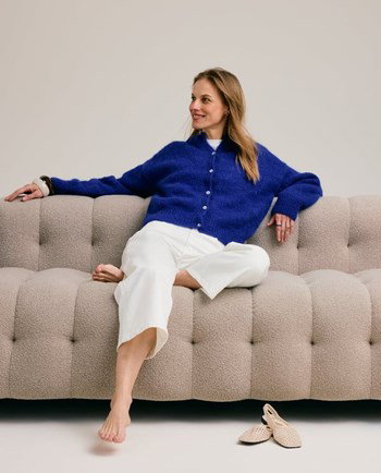 damesvest met knoopsluiting Romy